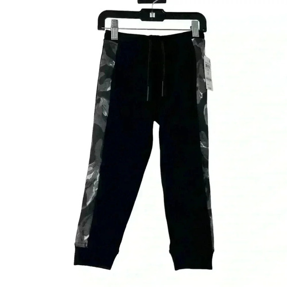 IDEOLOGY DEEP BLACK CAMOUFLAGE PANELS TODDLER SIZE 3T SWEATPANTS JOGGERS - Picture 6 of 8